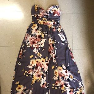 Floral Jumpsuit
